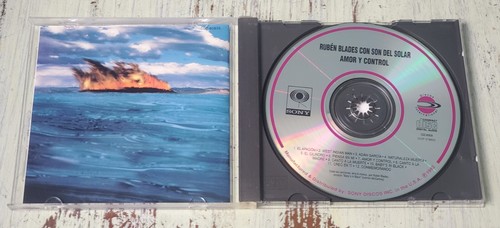 NM Ruben Blades Con Son Del Solar – Amor Y Control (1992) Sony – 471643-2 CD, US - Picture 2 of 3