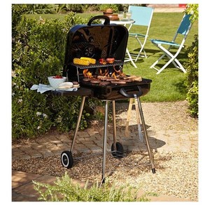 Portable Grill BBQ Charcoal Kettle Outdoor Camping Patio Wood Barbeque Oven