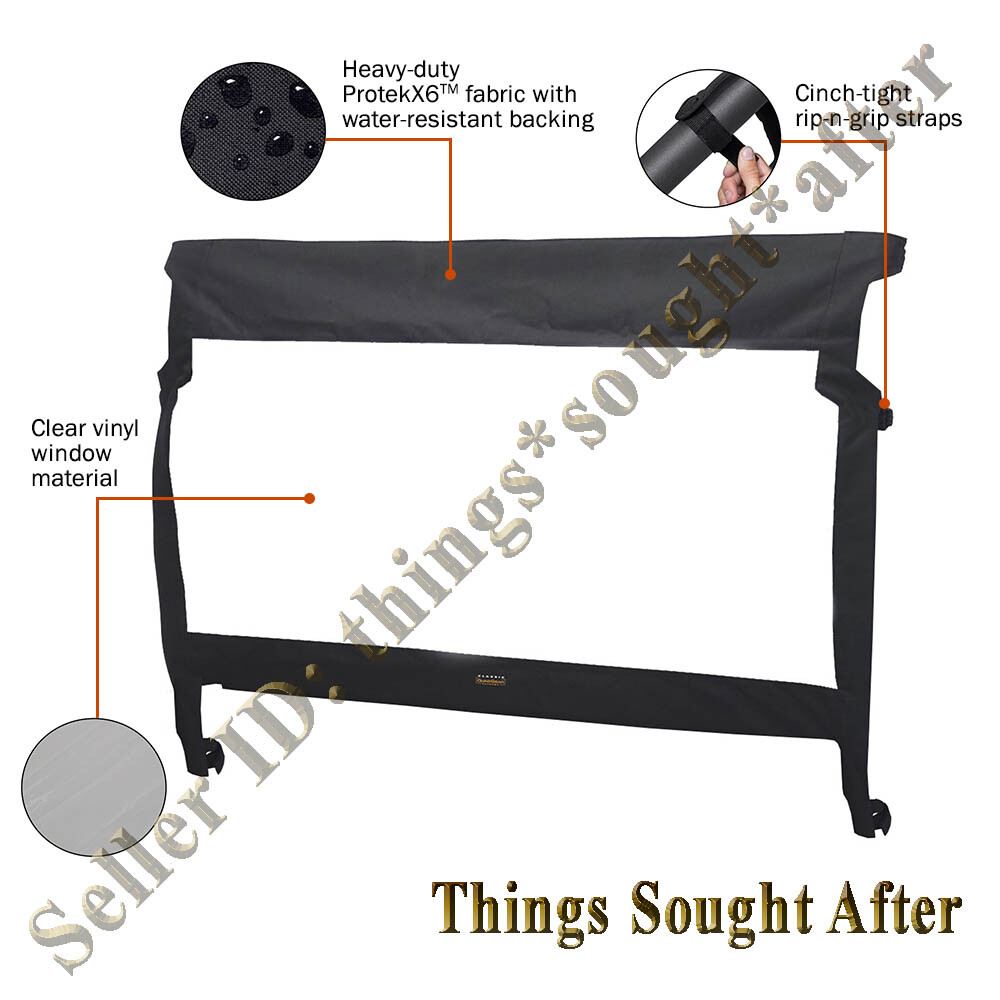 Kawasaki Mule Vinyl Rear Window 2017 & 2018 PRO-DX PRO-FX PRO-DXT & PRO ...