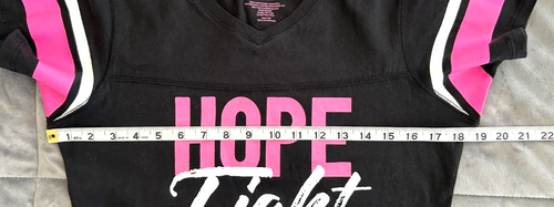 Susan G. Komen Hope Fight Cure T-Shirt Women's Cancer Awareness Tee Size Medium - Picture 5 of 8