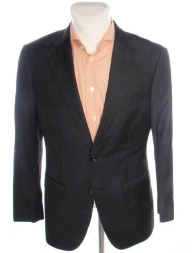 SUITSUPPLY Men's Vitale Barberis Super 110's Blue Suit Jacket Blazer 48 UK 38'' - Picture 7 of 24