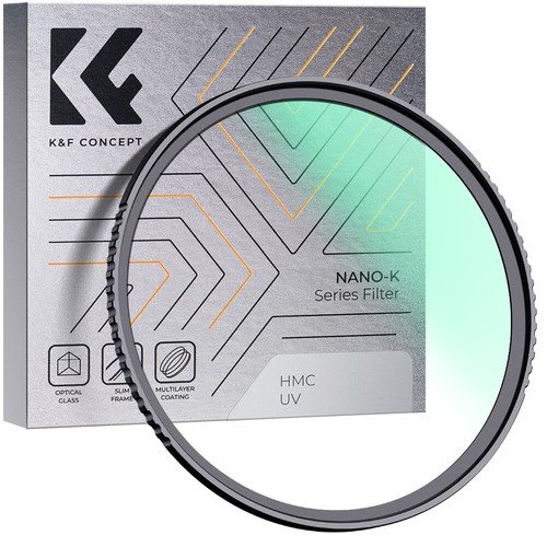 Lente de filtro de protección UV K&F Concept 39 mm MC ultra delgada recubrimientos multicapa de 18 capas - Imagen 1 de 10