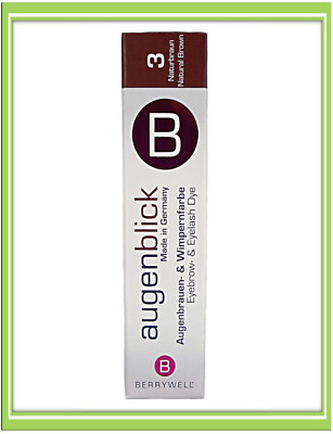 Berrywell Augenblick Augenbrauenfarbe Wimpernfarbe - Naturbraun
