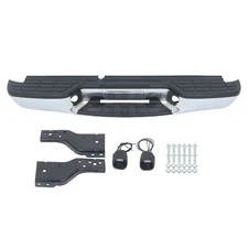 Labwork Rear Step Bumper Assembly For Chevy S10 GMC Sonoma Fleetside 1998-2004