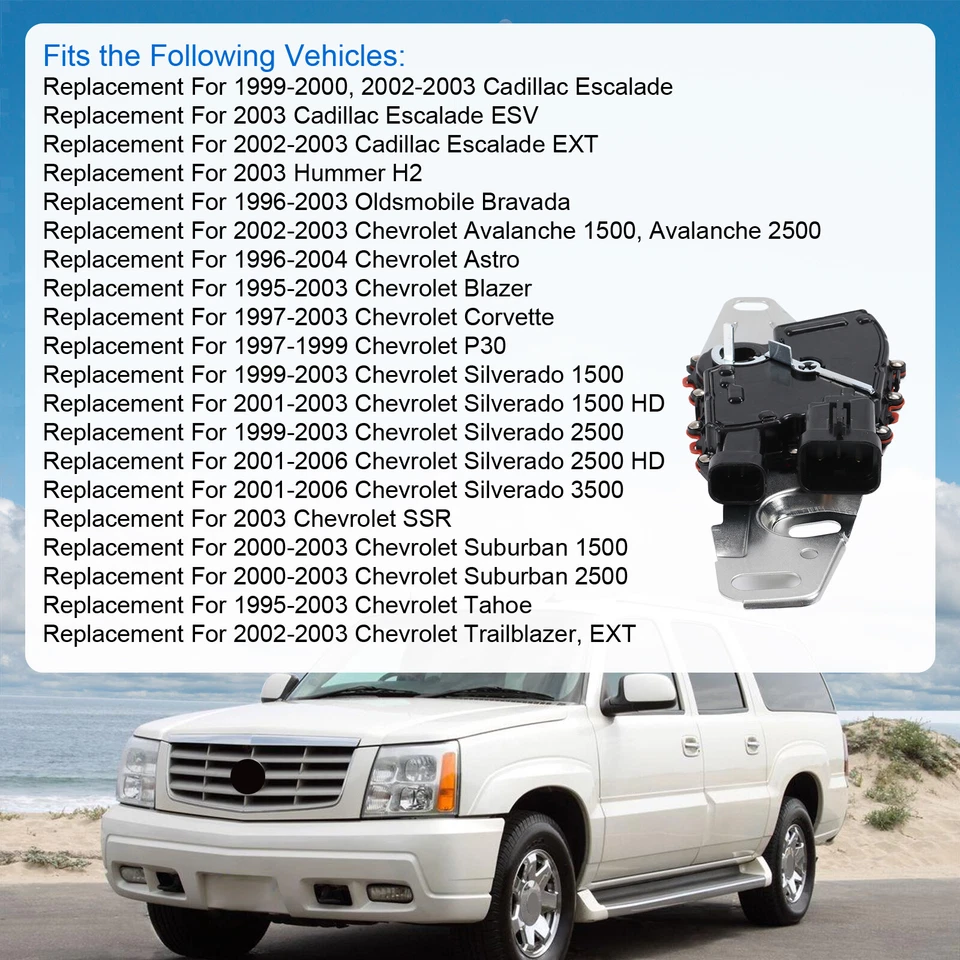 Interruptor de seguridad neutro 4L60E PRNDL MLPS para camioneta GMC Chevy 1995-2003 Foto 3 de 4