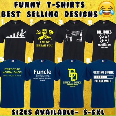 LUSTIGE HERREN T SHIRTS COOLES GESCHENK GESCHENKIDEE FÜR PAPA EHEMANN WITZ TOP (D3)