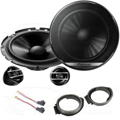 PIONEER LAUTSPRECHER für OPEL INSIGNIA B ab 2017 Tür Heck 2-Wege 300W 165 #BMPA
