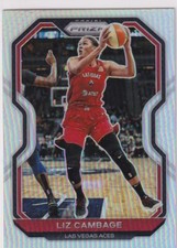 2021 Panini WNBA Prizm SP Silver Refractor Prizm #77 Liz Cambage