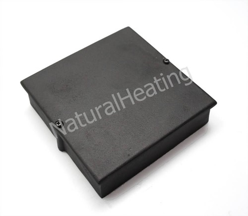 Soot Door Box 9 x 9 Chimney Flue Coal Fire Log Wood Stove Black Cast Iron Liner - Picture 4 of 4