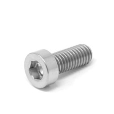 m6 x 10 15 16 18 20 25 30 35 Titanium Low Profile Cap Head DIN 6912 Bolt Screw