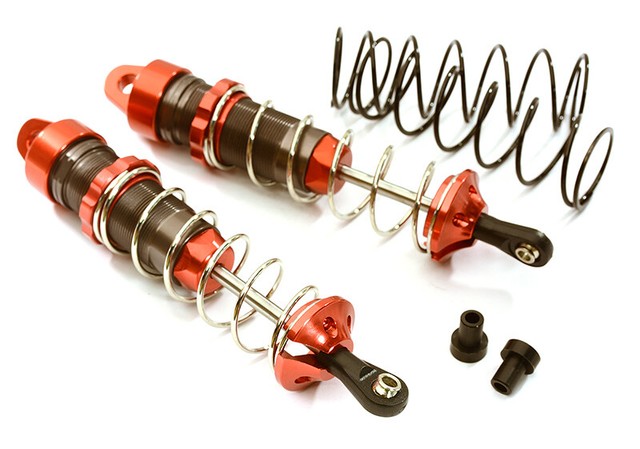 Integy 105mm Rear Aluminum Big Bore Shocks Traxxas Stampede Rustler Slash for sale online | eBay