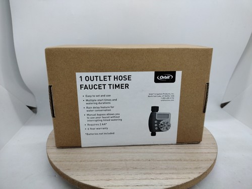 Orbit 62061Z Single-Outlet Hose Watering Timer - Green
