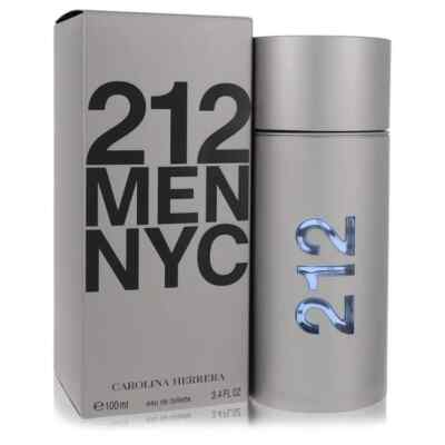 HERRERA 212 3.4OZ EDT SPRAY FOR MEN IN BOX New