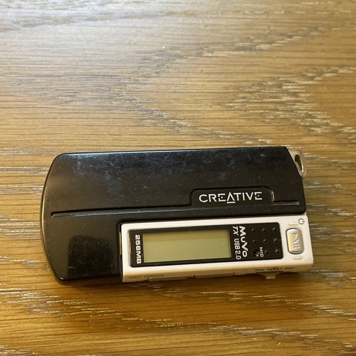 Creative Labs MuVo TX 256MB MP3 Player Black White *Tested* - Picture 19 of 20