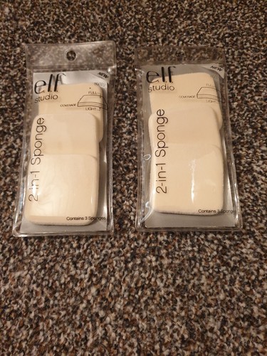 E.L.F Studio 2 In 1 Sponge x 6 ~ BN Authentic ~ UK Seller