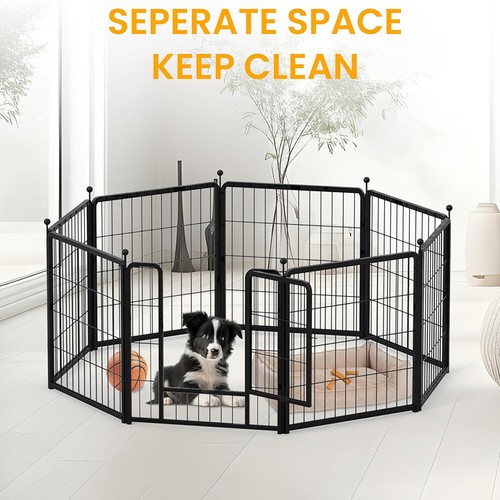 Parque infantil para perros, cerca para perros al aire libre de 24/32/40 pulgadas, parque infantil para perros medianos/pequeños - Imagen 3 de 49