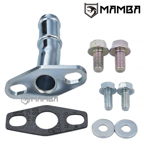 Tubo de drenaje de retorno de aceite turbo 38~44 mm 5/8"~11/16" TD04 TD05 K03 K04 GT28 GT30 EE. UU. - Imagen 2 de 7