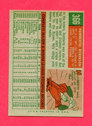 1959 TOPPS Baseball Complete Your Set **You Pick** 301 - 400 - Picture 291 of 499