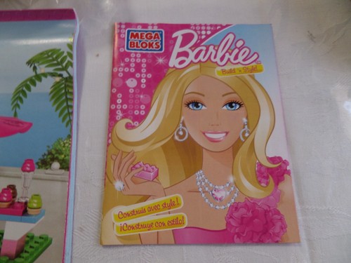Mattel Mega Bloks Build N Style #80136 Barbie Chelsea's Pool Party Set - Picture 5 of 5