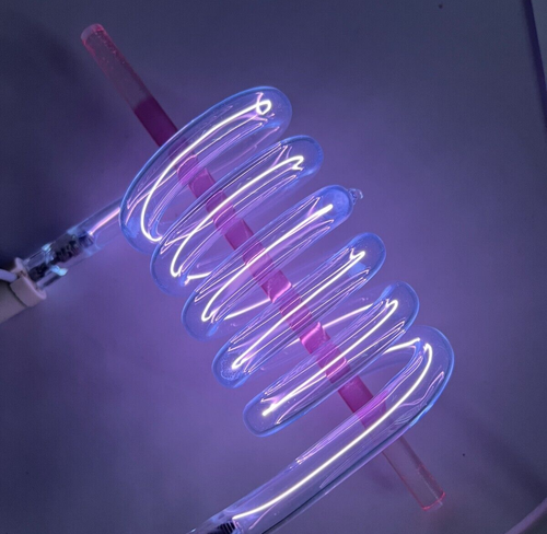 Vintage Xenon tubular spiral arc lamp DPKs 8000M - analog of USA PXA-80 tube NOS - Picture 22 of 22