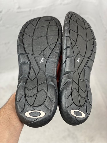 Herren Oakley Vintage Pantoletten Sandalen sehr selten US11 Größe 45 - Bild 7 von 8