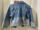 Denim Cropped Jacket by Nice Istanbul Woman’s Size 40 — photo 2