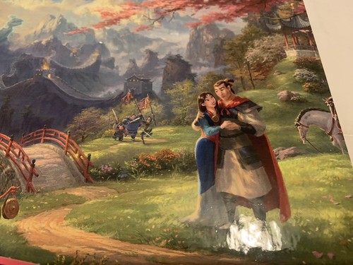 Disney Thomas Kinkade Mulan Puzzle 750 Stück Neu Versiegelt - Bild 2 von 4