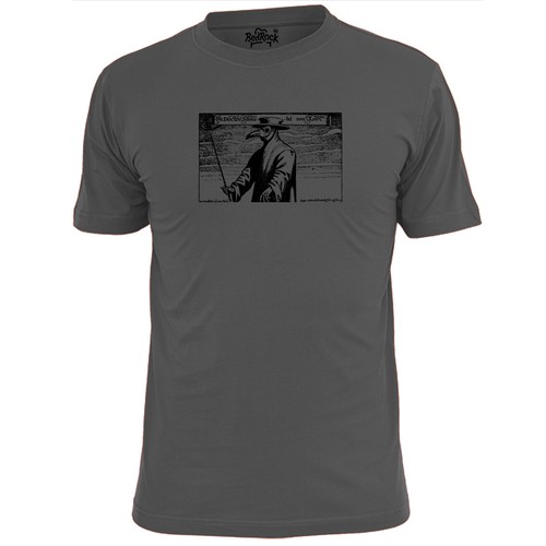 Camiseta para Hombre Plague Doctor (1) Bubónica Médico de la Muerte Negra - Imagen 2 de 2