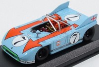 Best Model 1/43 Porsche Spider Targa Florio 1971 Siffert Statisches Modell