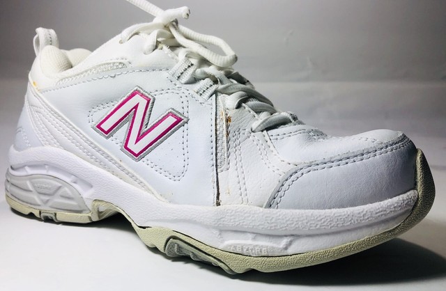 New Balance Running Walking Shoes 608 V3 Athletic Girls Size 6 Sneakers White | eBay