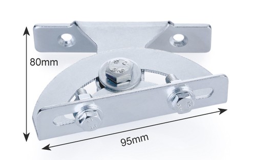Universal Swivel Rotating Swivelling Outdoor Floodlight Fixing Bracket - KRP1SM - Picture 2 of 3