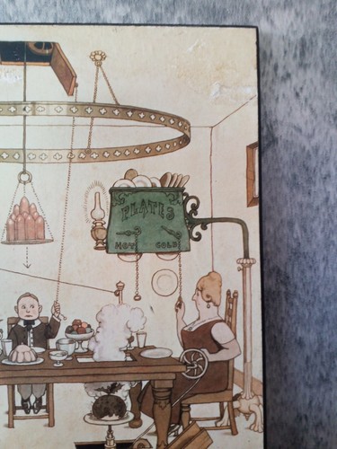W Heath Robinson How To Dispense With Servants In The Dining Room Print Plaque - Picture 3 of 10