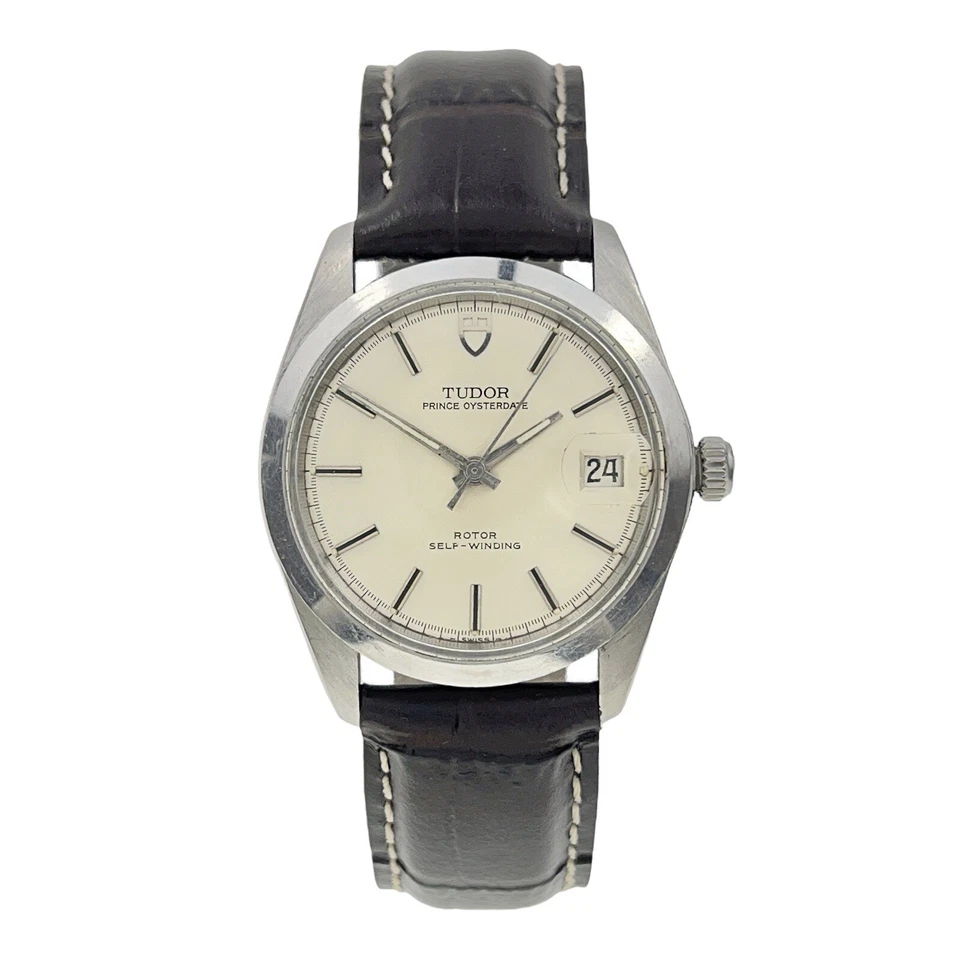 Reloj automático para hombre Tudor Prince Oysterdate acero inoxidable 34 mm 90500