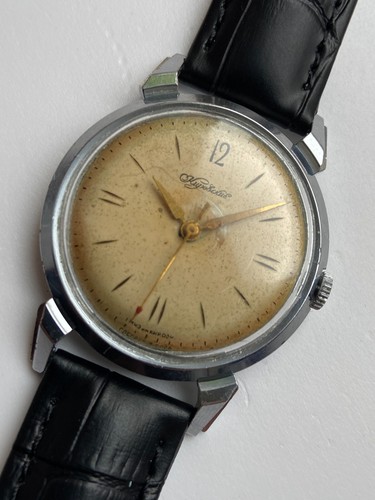 Vintage RAR Herren ARMBANDUHR POLJOT KIROVSKIE 16 JEWELS CCCR 1 MCHZ RR SAMMLUNG - Bild 5 von 19