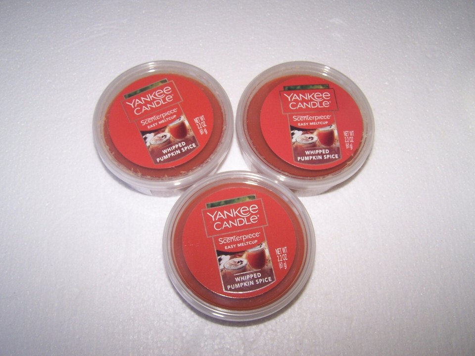 Yankee Candle Scenterpiece Meltcup 3 Pack You Pick/ U Choose Scent