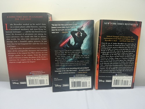 Star Wars Trilogy And Legends Disney Book Lot Paperback - 第 2/6 張圖片