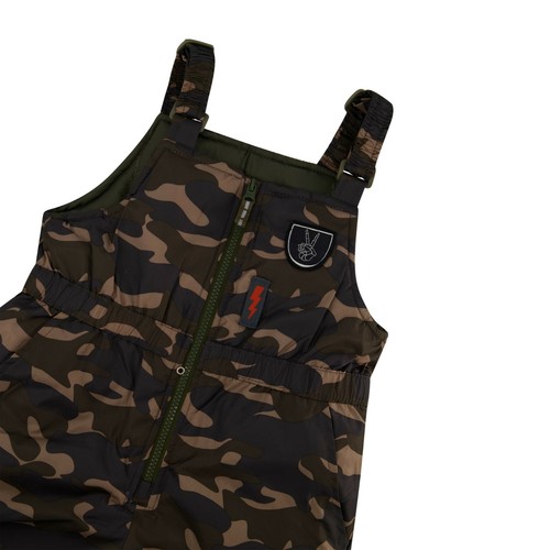 Weather Tamer Toddler Boys' 2-piece Heavyweight Camo Print Bib Snowsuit Set NWT - Picture 12 of 18