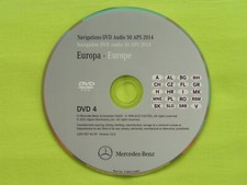 DVD NAVIGATION MERCEDES BENZ AUDIO 50 APS ALPEN OSTEUROPA 2014 A B E GL M R SLK