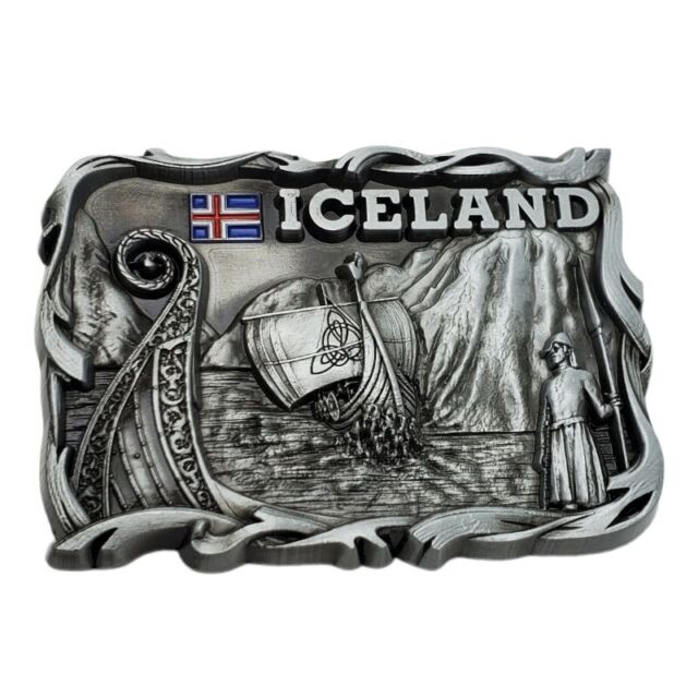 Iceland Viking Metal Fridge Refrigerator Magnet Travel Tourist Souvenir Nordic Iceland Viking Metal Fridge Refrigerator Magnet Travel Tourist Souvenir Nordic