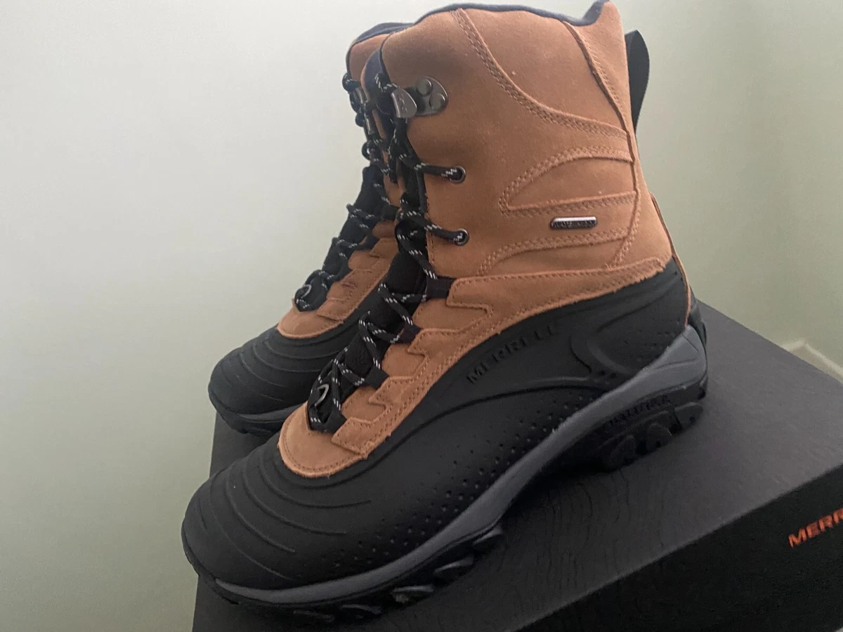 Merrell men's chameleon shop tall gtx boots
