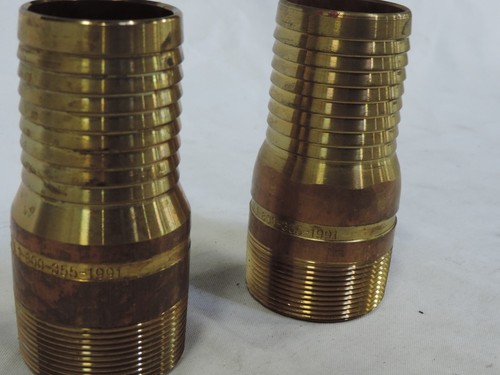 DIXON BST25 2" King Nipple, Brass, NPT Threaded End, 2 pack - 第 5/5 張圖片