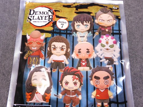 Demon Slayer NEW * Tecchin Tecchikawahara Clip * Blind Bag Series 7 Key Monogram - Picture 6 of 7