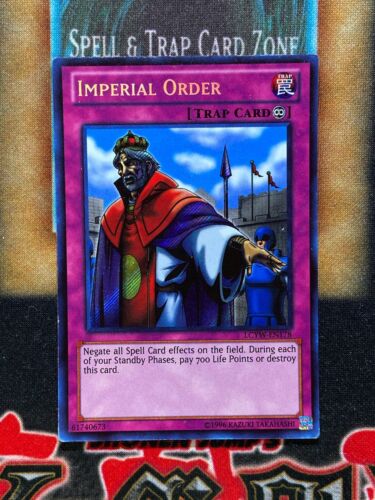 Yugioh Imperial Order LCYW-EN178 Secret Rare MP - Picture 1 of 1
