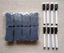Whiteboard Marker  8 Stifte, mit Magnet,  sch...