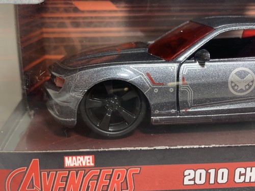 Jada 1:32 2010 CHEVROLET CAMARO MARVEL AVENGERS WAR MACHINE - Picture 3 of 3