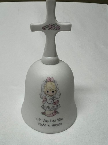 Precious Moments BELL "This Day Has Been Made In Heaven" Cross Handle - 第 1/3 張圖片