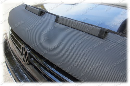 Sujetador óptica carbono para SEAT Alhambra a partir de 2010 protección contra impactos de piedras capó tuning - Imagen 6 de 7