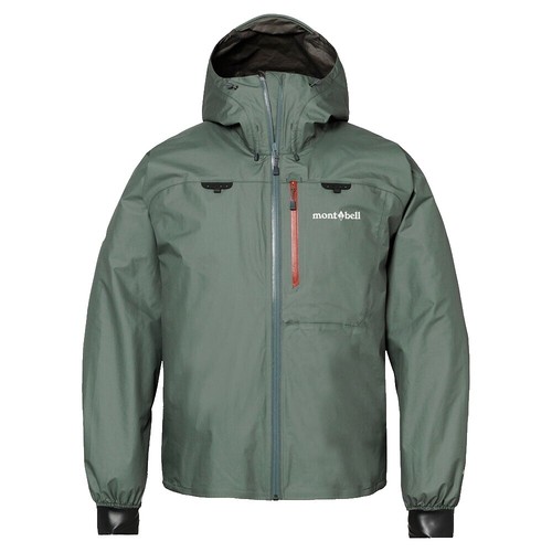 Vintage Columbia Men's Fly Fishing Wading Green PVC Hooded Jacket