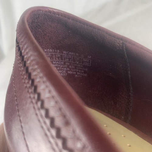 Scarpe decolte ROCKPORT donna rosso bordeaux 8 M tacco adiprene usurate da lavoro usate in ottime condizioni - Foto 13 di 13