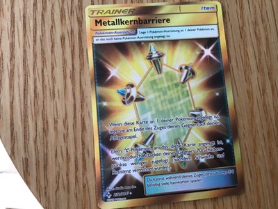 POKEMON Metallkernbarriere/Metal Core Barrier Secret 232/214 Deutsch